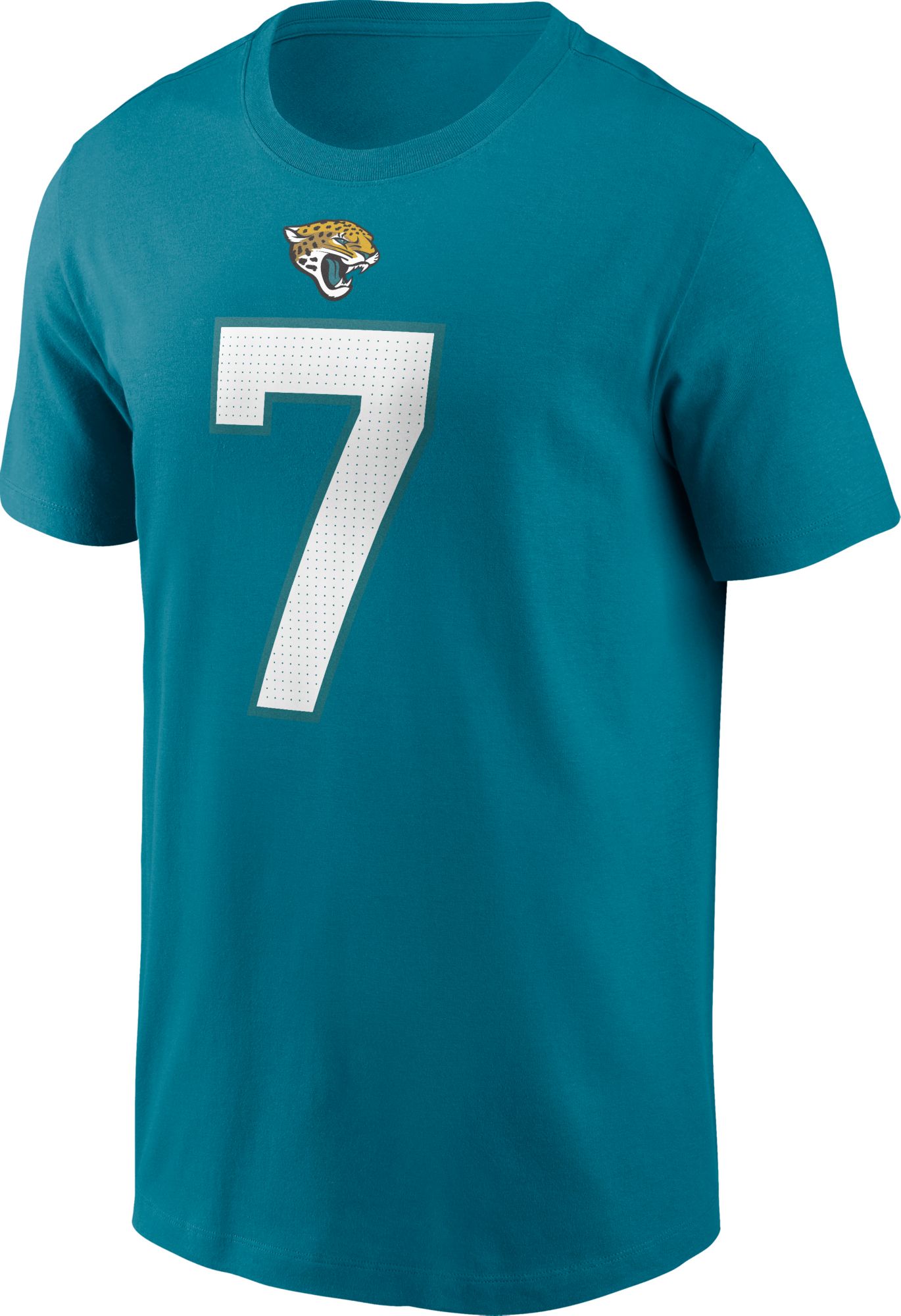 Nike Men's Jacksonville Jaguars Brian Thomas Jr. #7 Teal T-Shirt product image