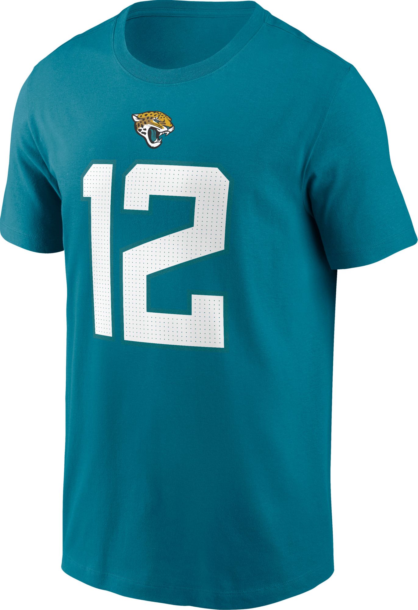 Nike Men's Jacksonville Jaguars Draft Pick #1 Teal T-Shirt product image