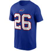 Nike Men's Buffalo Bills Legend Devin Singletary #26 Royal Blue T-Shirt product image
