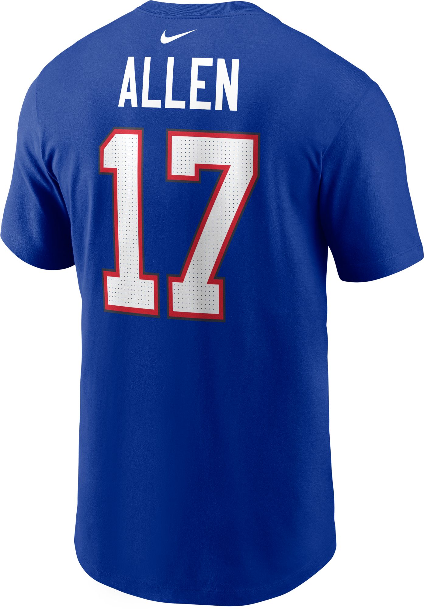 Nike Men's Buffalo Bills Josh Allen #17 Royal T-Shirt product image