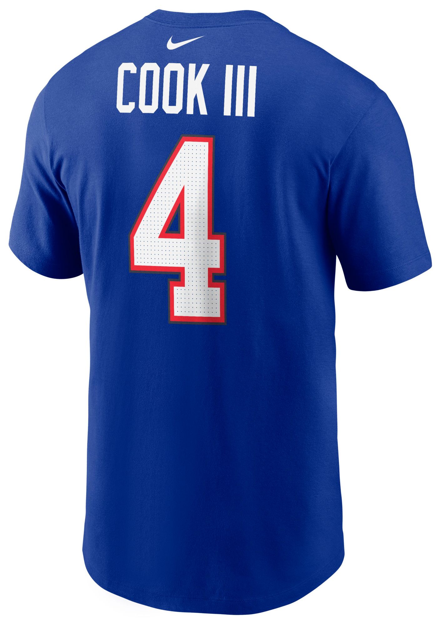 Nike Men's Buffalo Bills James Cook #4 Old Royal T-Shirt product image
