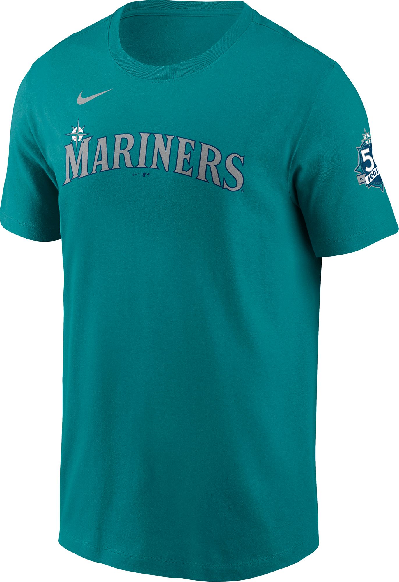 Nike Men's Seattle Mariners JP Crawford #3 Green Anniversary T-Shirt product image