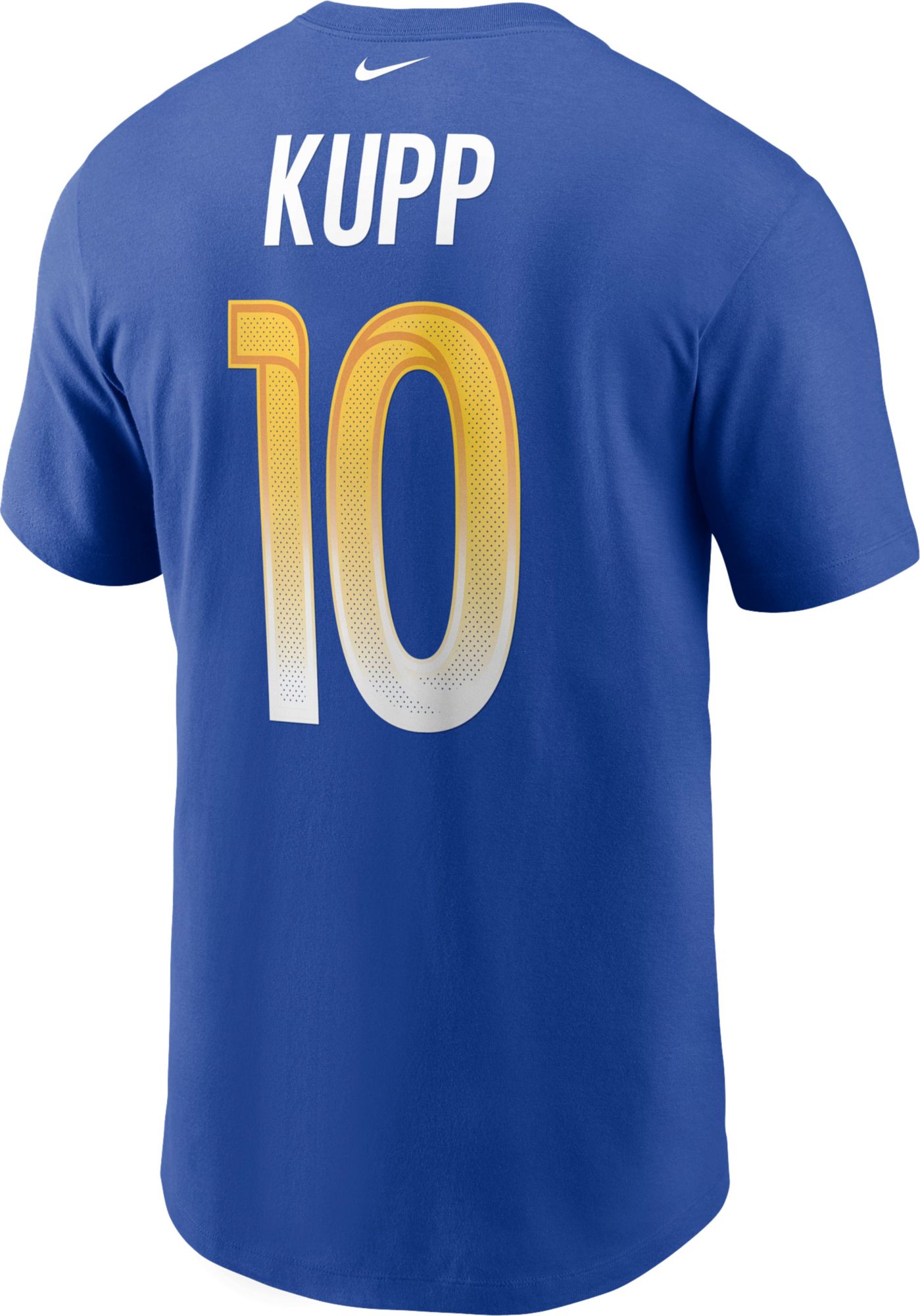 Nike Men's Los Angeles Rams Cooper Kupp #10 Game Royal T-Shirt