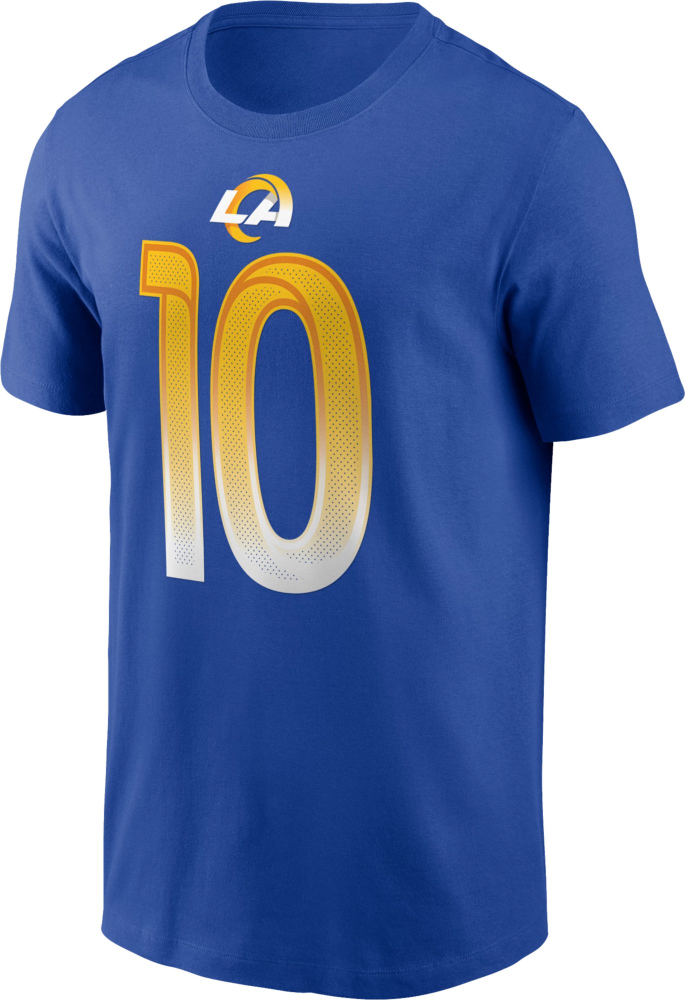 Nike Men's Los Angeles Rams Cooper Kupp #10 Game Royal T-Shirt