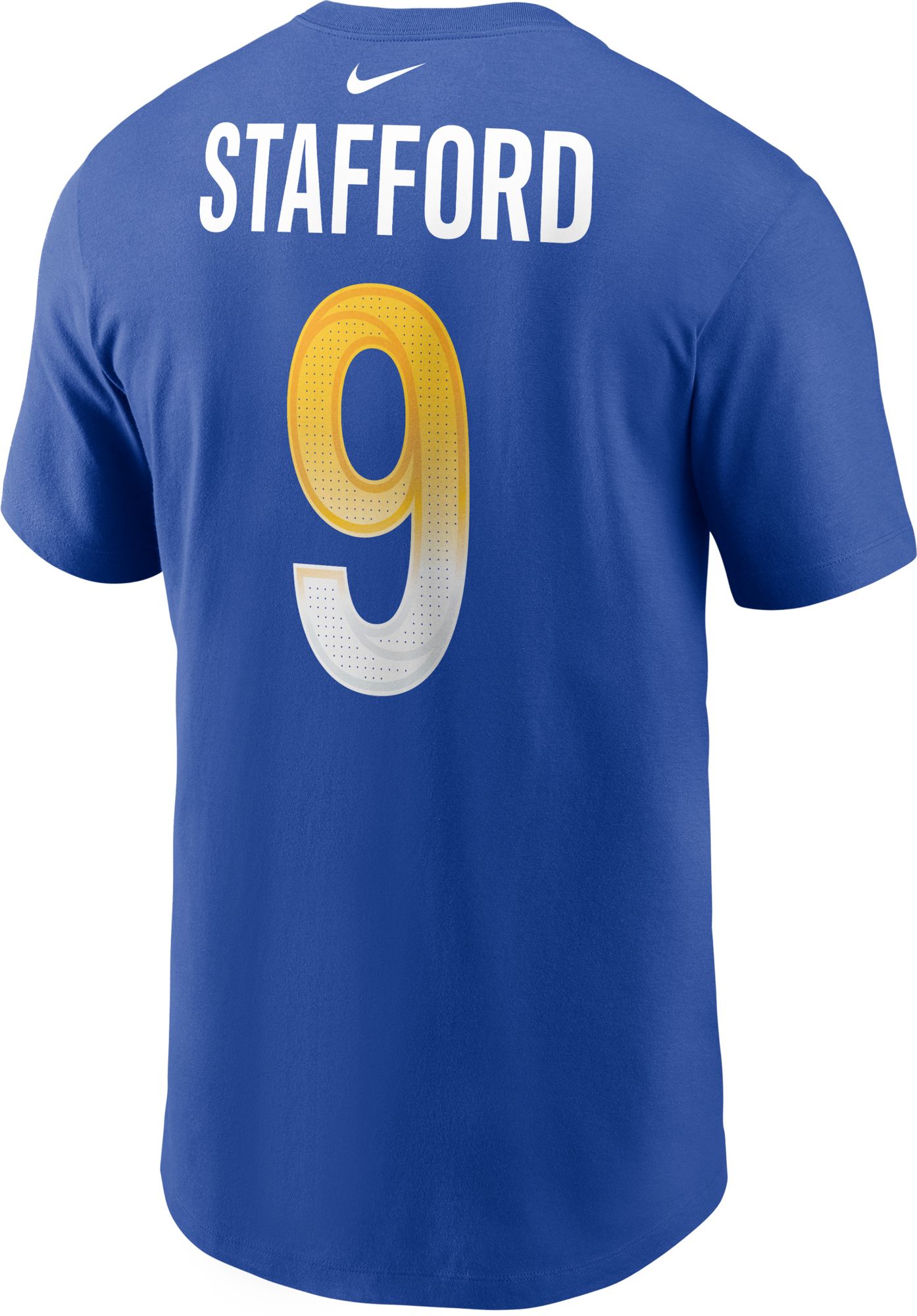 Nike Men's Los Angeles Rams Matthew Stafford #8 Royal Blue T-Shirt product image