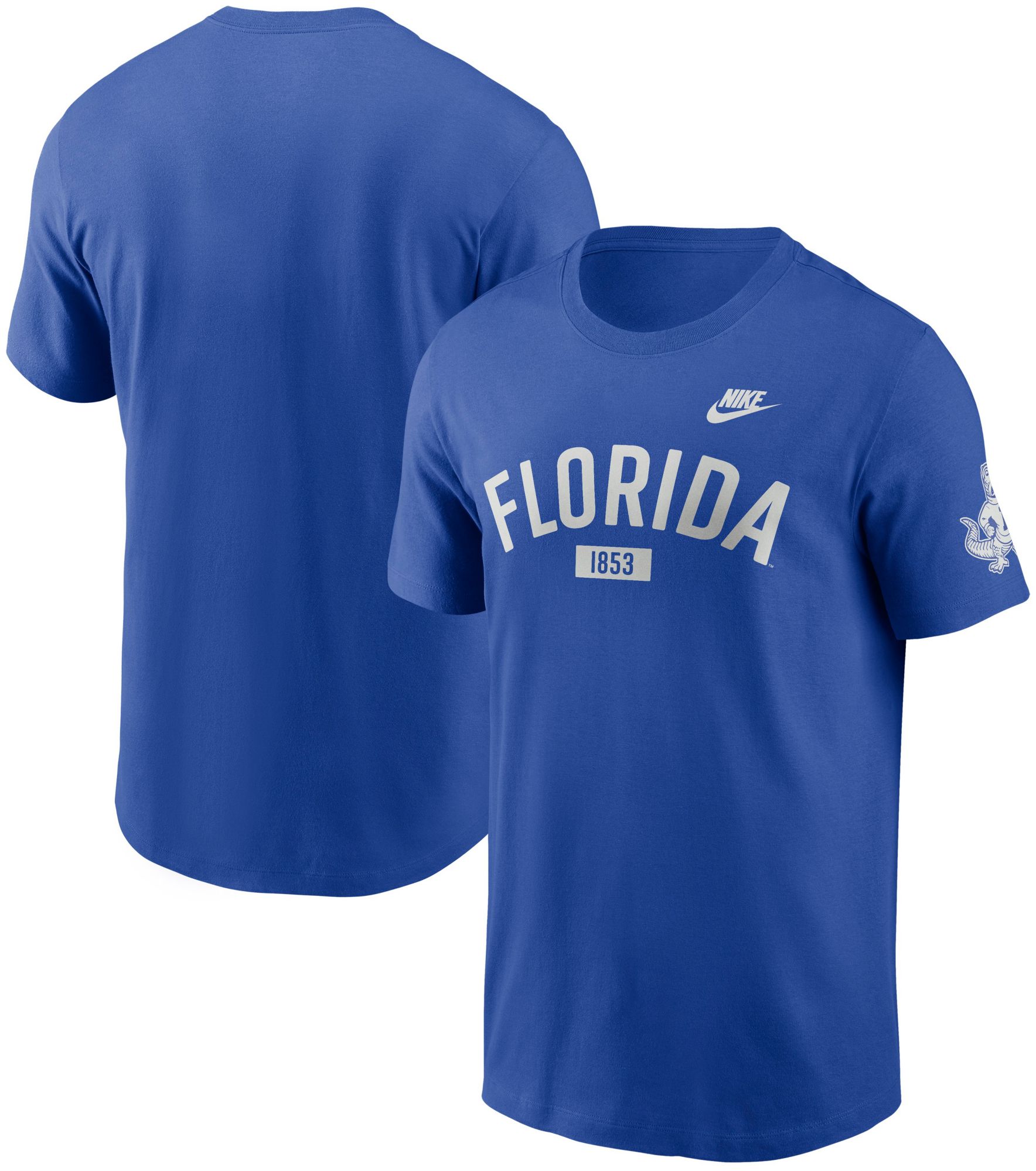 Nike Men's Florida Gators Game Royal Cotton Legacy Arch T-Shirt product image