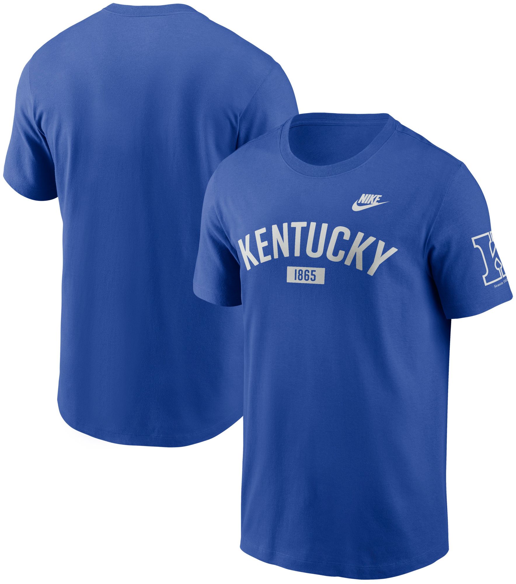 Nike Men's Kentucky Wildcats Game Royal Legacy Cotton T-Shirt product image