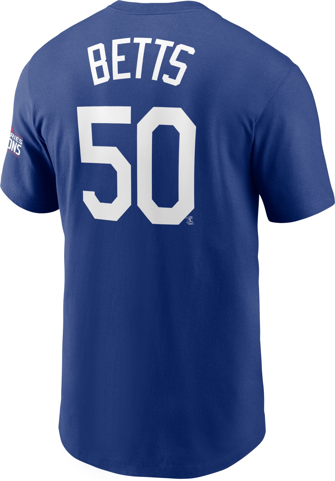 Nike Men's Los Angeles Dodgers Mookie Betts #50 Royal T-Shirt product image