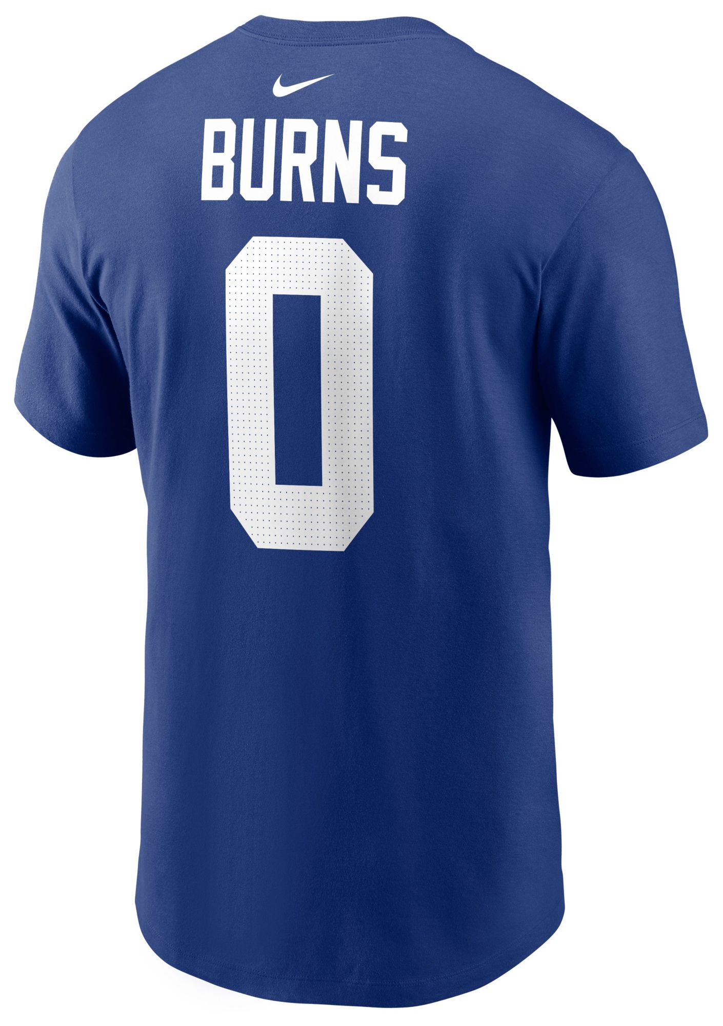 Nike Men's New York Giants Brian Burns #0 Blue T-Shirt product image