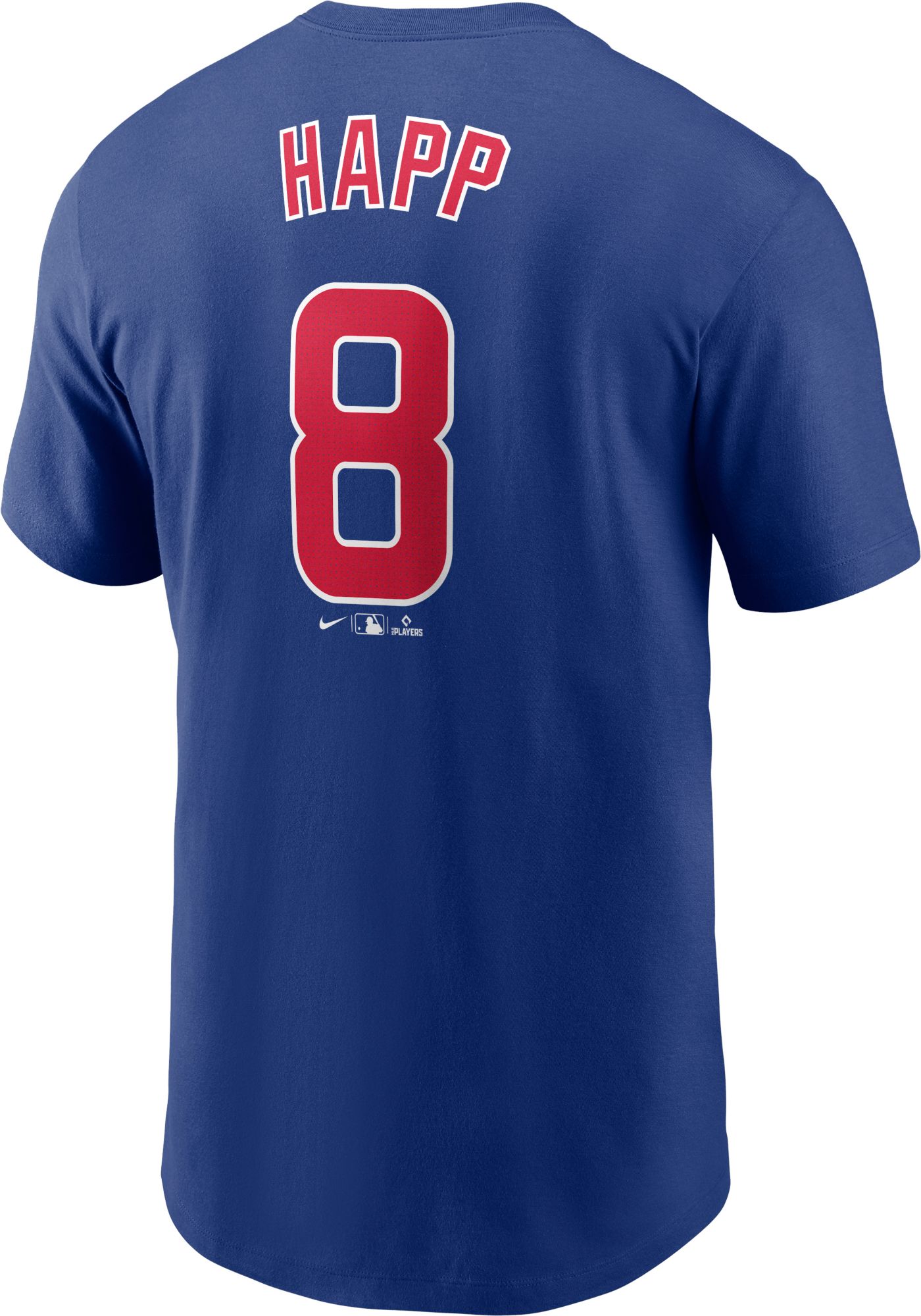 Nike Men's Chicago Cubs Ian Happ #8 Blue T-Shirt product image