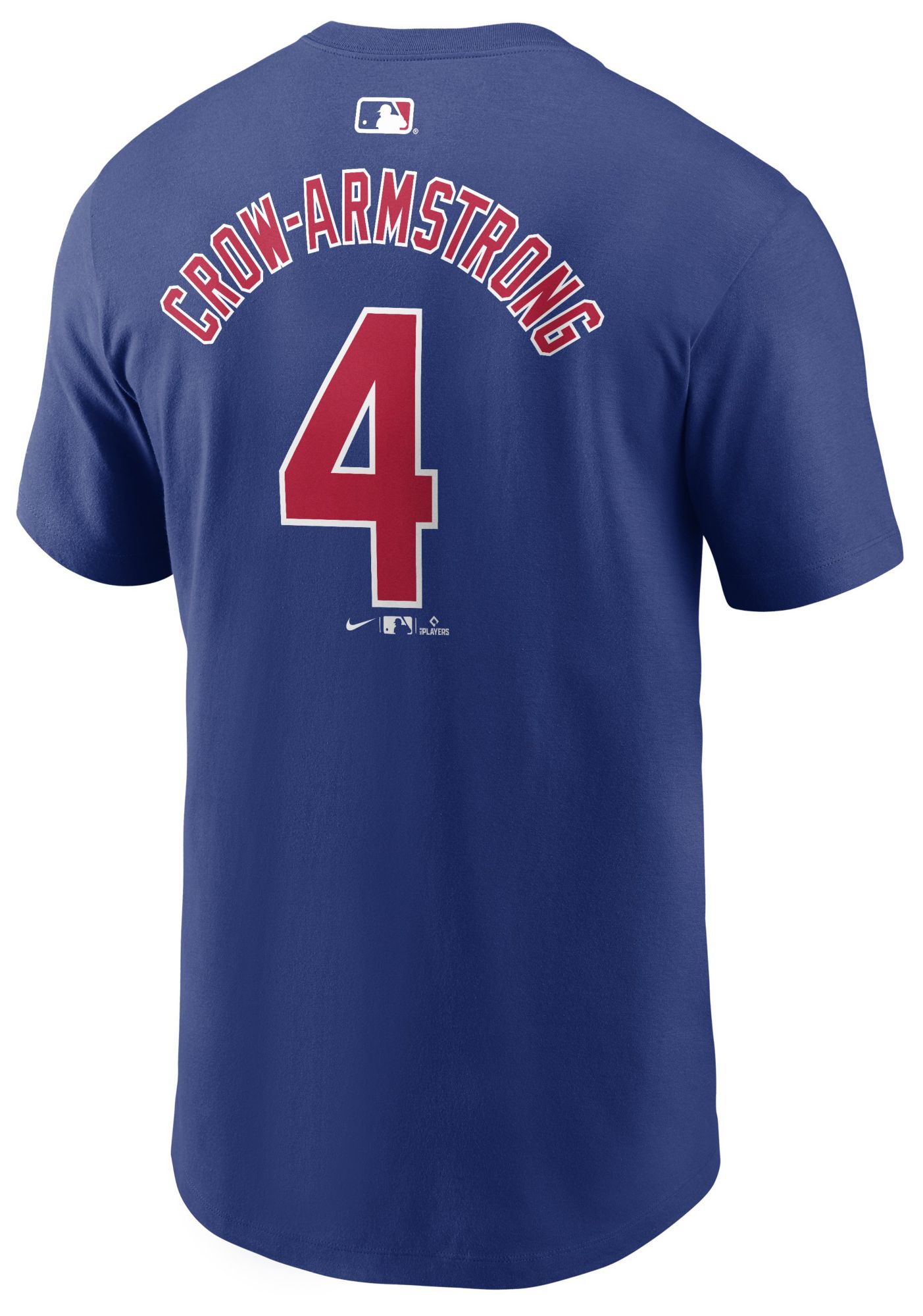 Nike Men's Chicago Cubs Pete Crow Armstrong #4 Blue Home T-Shirt product image