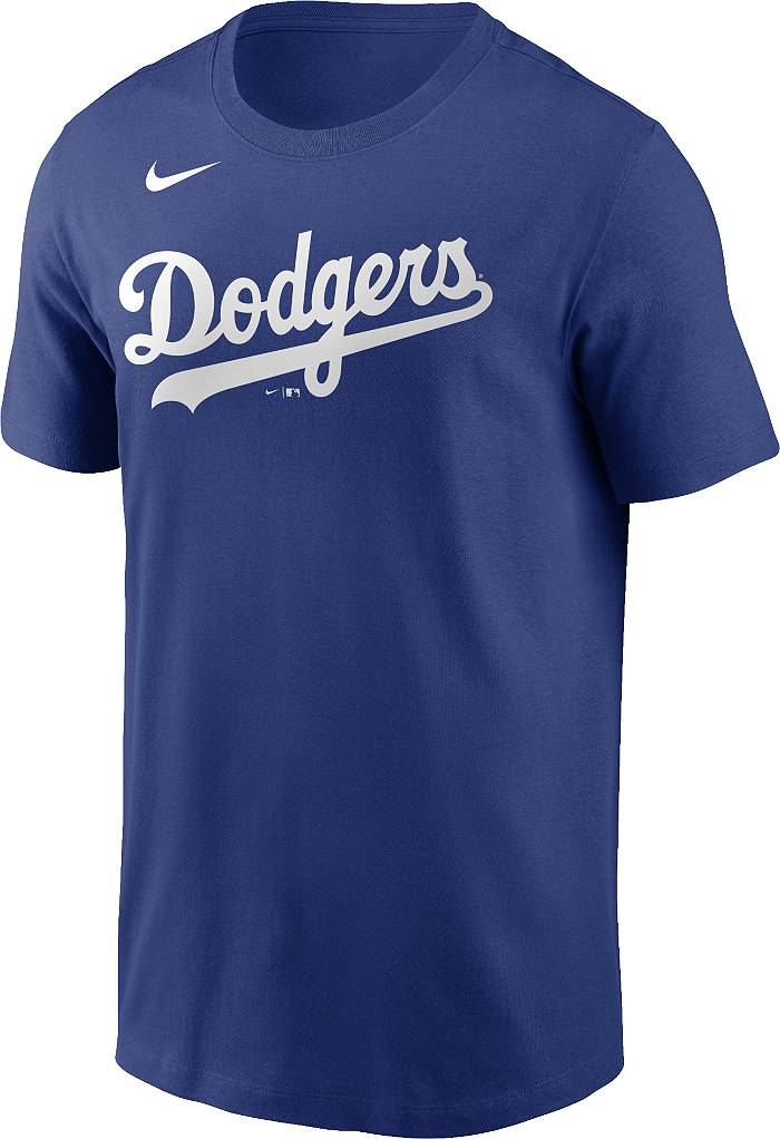 Men's Los Angeles Dodgers Clayton Kershaw Nike White Name & Number T-Shirt