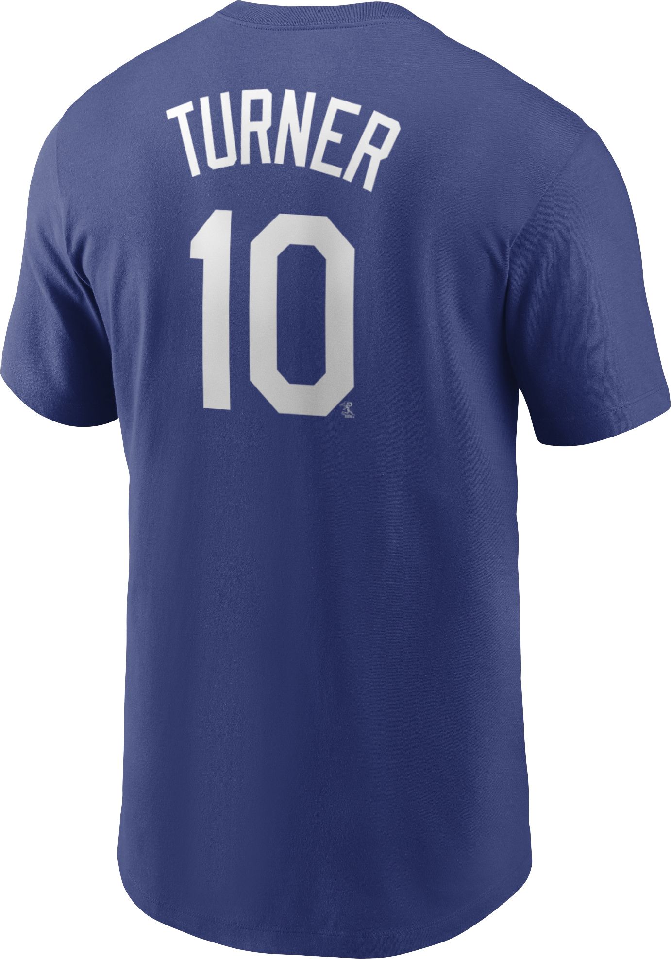 Nike Men's Los Angeles Dodgers Justin Turner #10 Blue T-Shirt product image