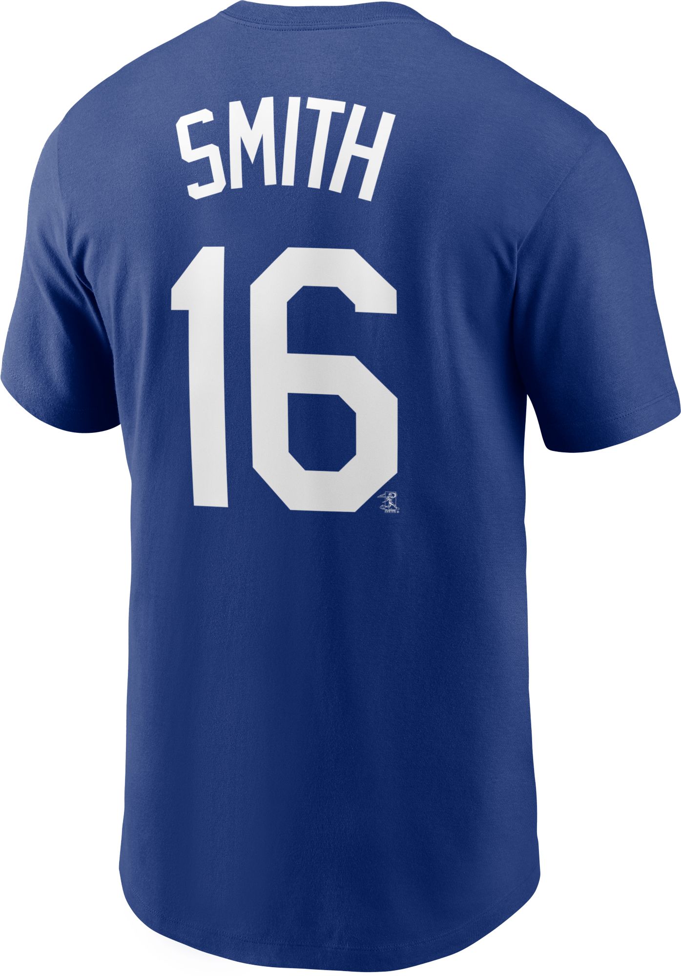 Nike Men's Los Angeles Dodgers Will Smith #16 Blue T-Shirt product image