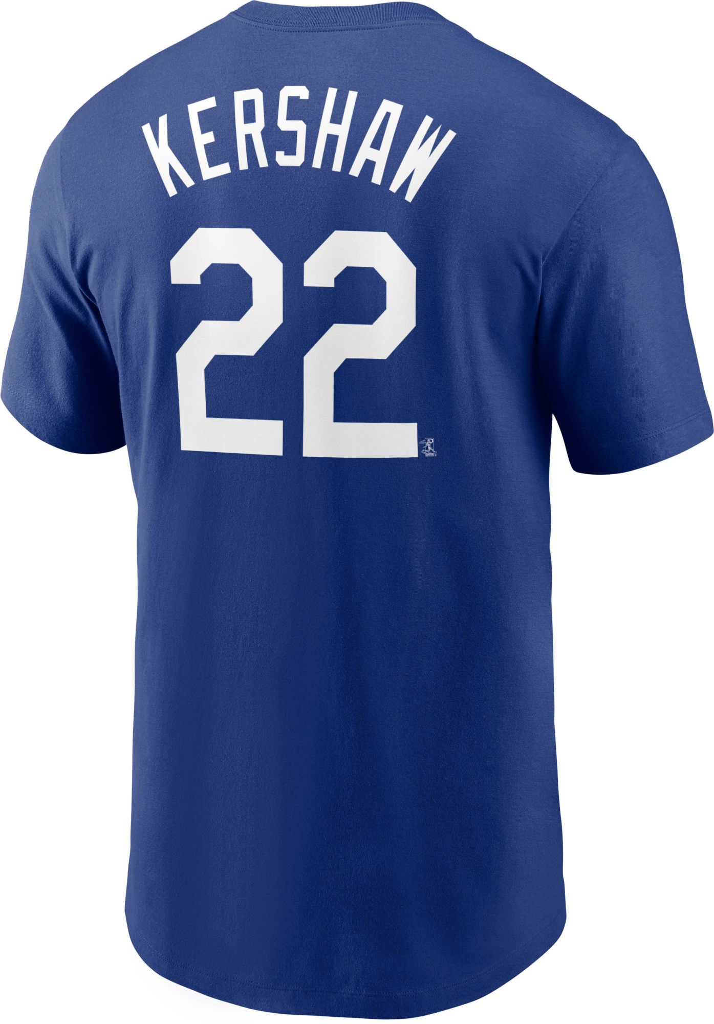 Nike Men's Los Angeles Dodgers Clayton Kershaw #22 Royal T-Shirt product image