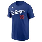Nike Men's Los Angeles Dodgers Cody Bellinger #35 Royal 2021 City Connect T-Shirt product image