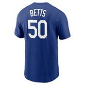 Nike Men's Los Angeles Dodgers Mookie Betts #50 Royal 2021 City Connect T-Shirt product image