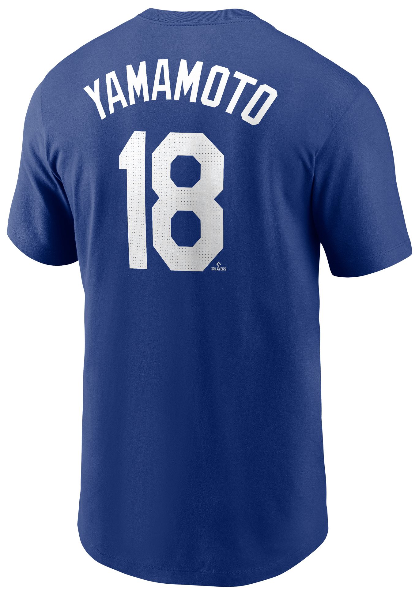 Nike Adult Los Angeles Dodgers Yoshinobu Yamamoto #18 Blue T-Shirt