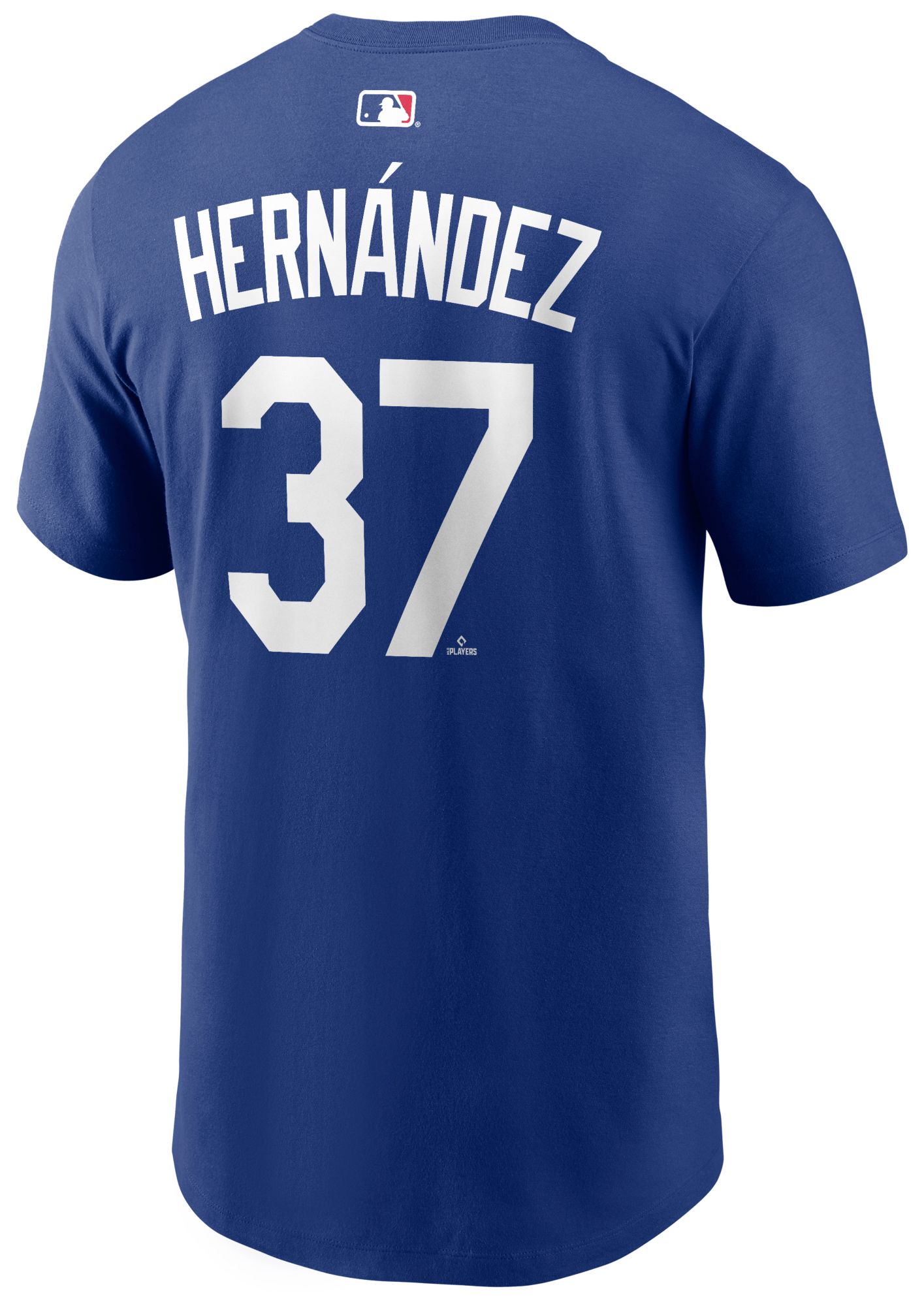 Nike Men's Los Angeles Dodgers Teoscar Hernández #37 Blue Home T-Shirt product image