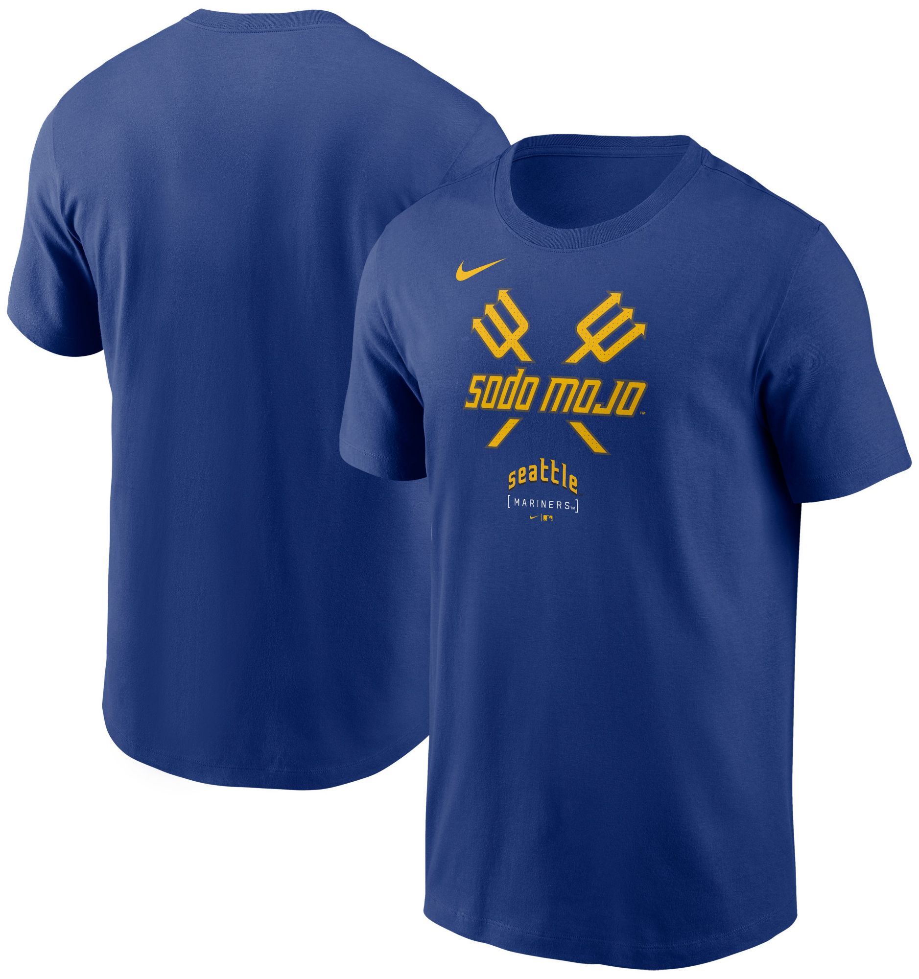 Nike Adult Seattle Mariners City Connect Blue Logo T-Shirt product image