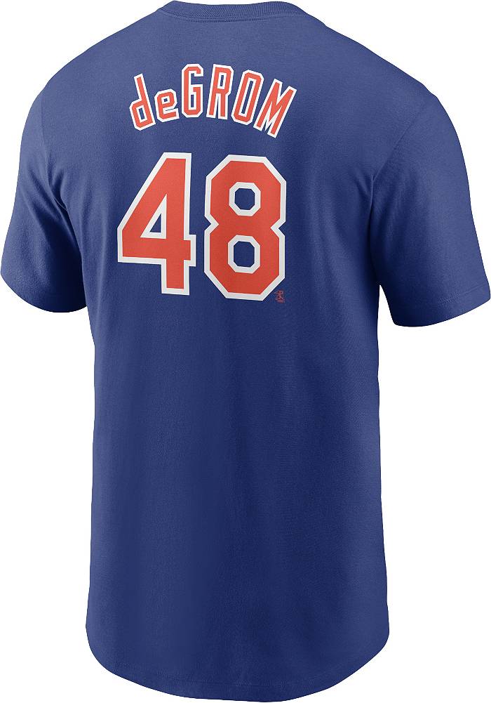 Men's New York Mets #48 Jacob DeGrom Blue Jersey on sale,for Cheap