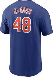 Nike Men's New York Mets Jacob deGrom #48 Blue T-Shirt product image