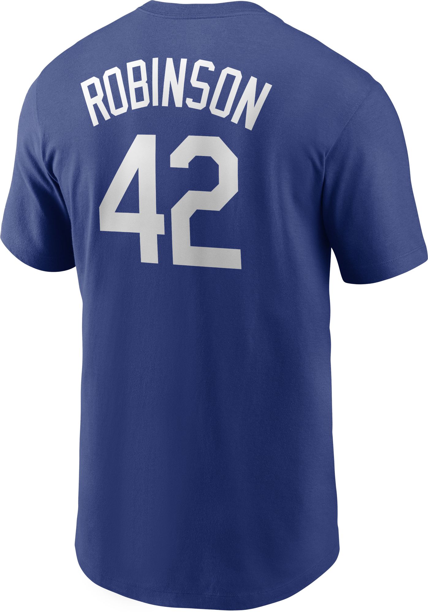 Nike Men's Brooklyn Dodgers Jackie Robinson #42 Blue T-Shirt product image