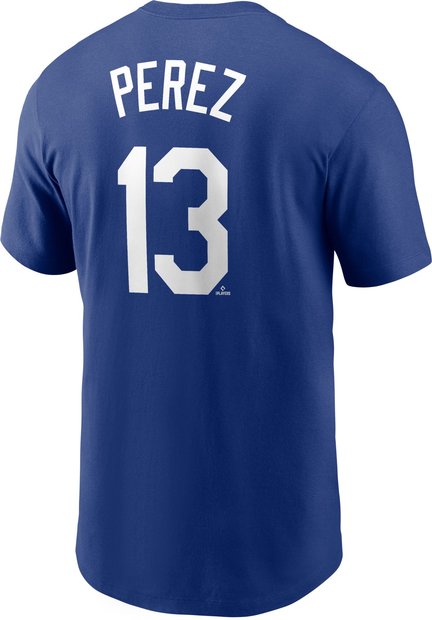 Nike Men's Kansas City Royals Salvador Pérez #13 Royal T-Shirt product image