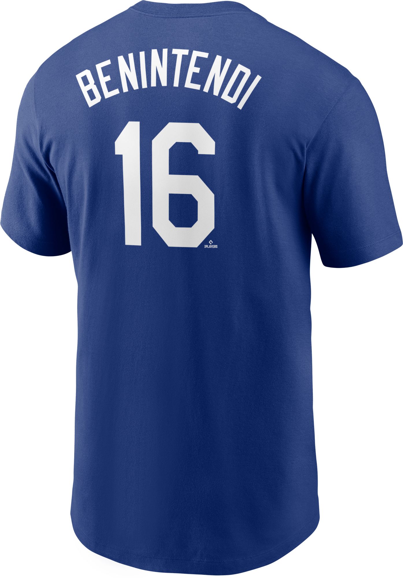 Nike Men's Kansas City Royals Andrew Benentendi #16 Blue T-Shirt product image