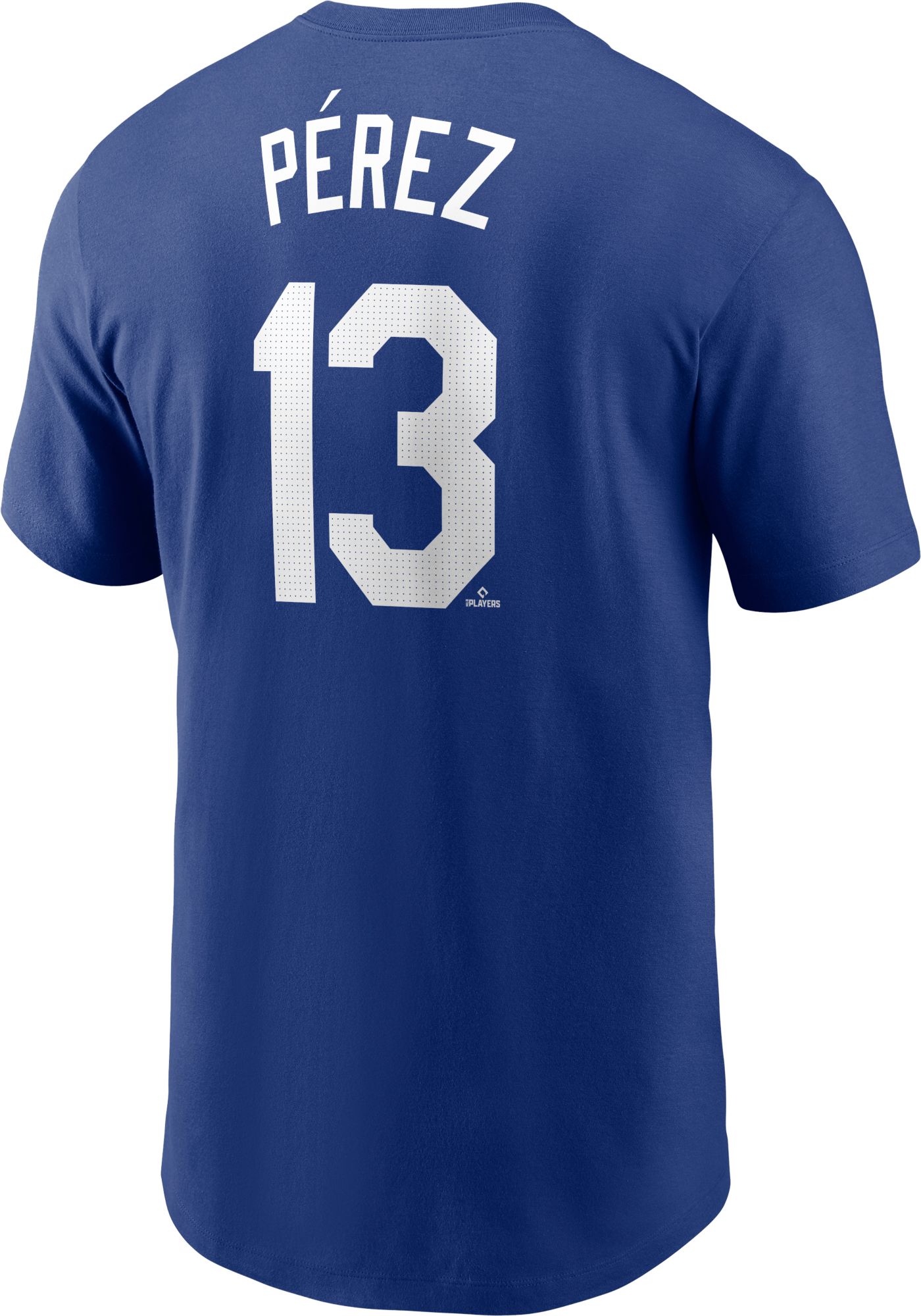 Nike Men's Kansas City Royals Salvador Pérez #13 Blue T-Shirt product image