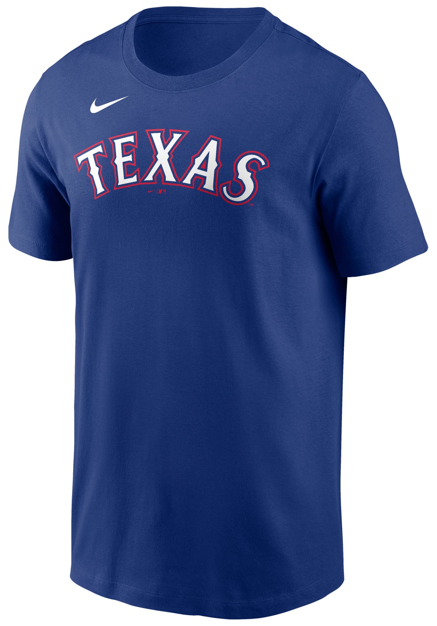 Nike Men's Texas Rangers Josh Jung #6 Blue Home T-Shirt product image