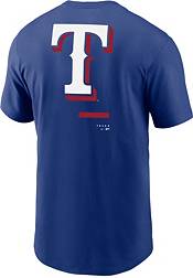 Nike Men's Texas Rangers Blue Over Shoulder T-Shirt product image
