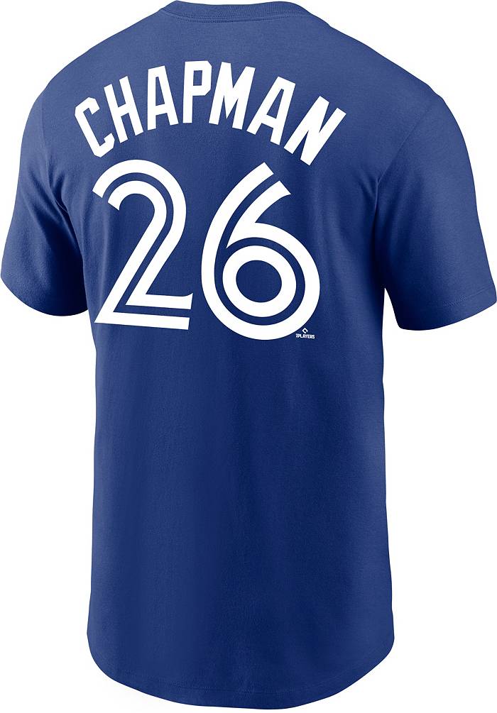 MLB Toronto Blue Jays (Matt Chapman) Men's Replica Baseball Jersey.