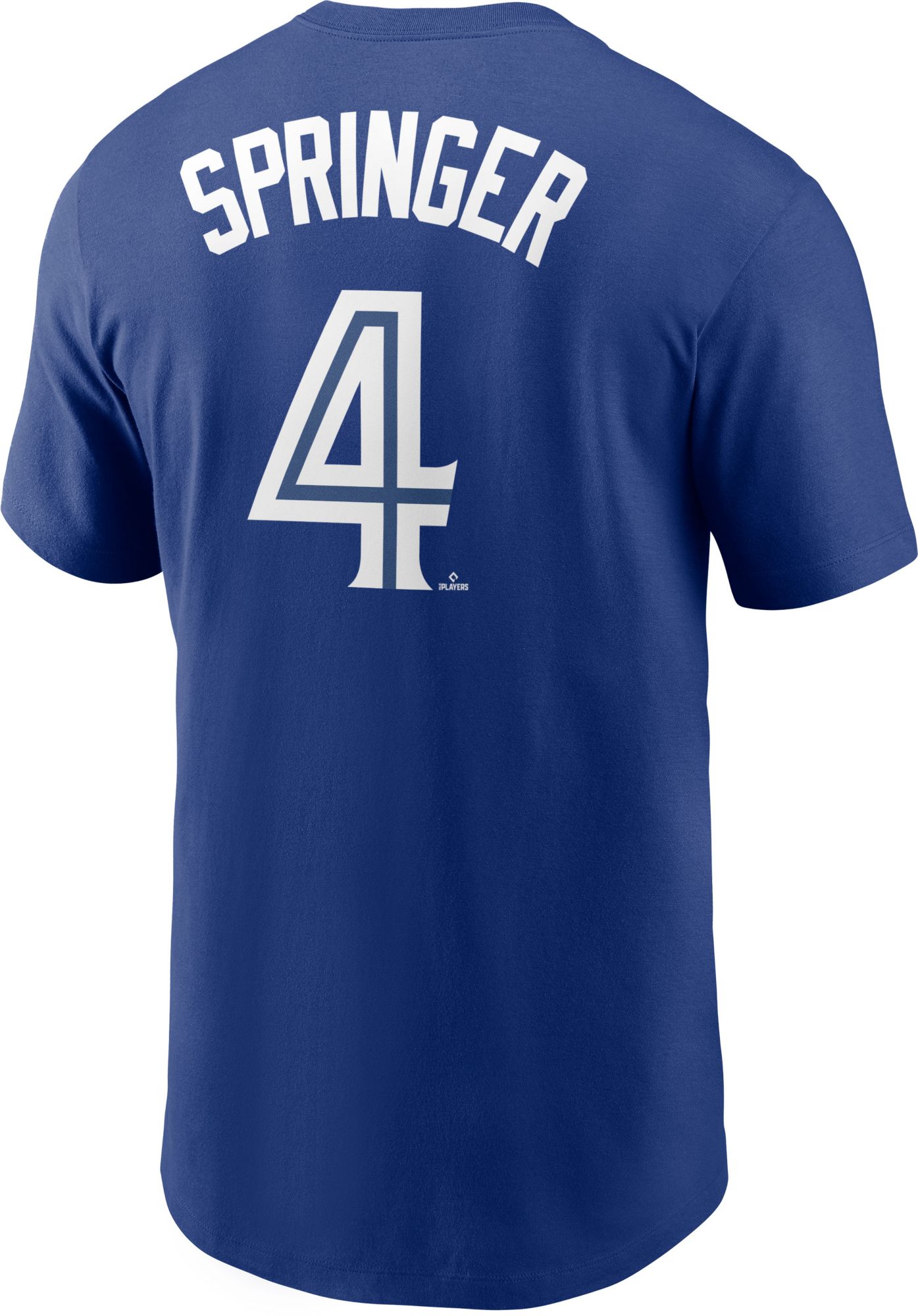 Nike Men's Toronto Blue Jays George Springer #4 Blue T-Shirt product image