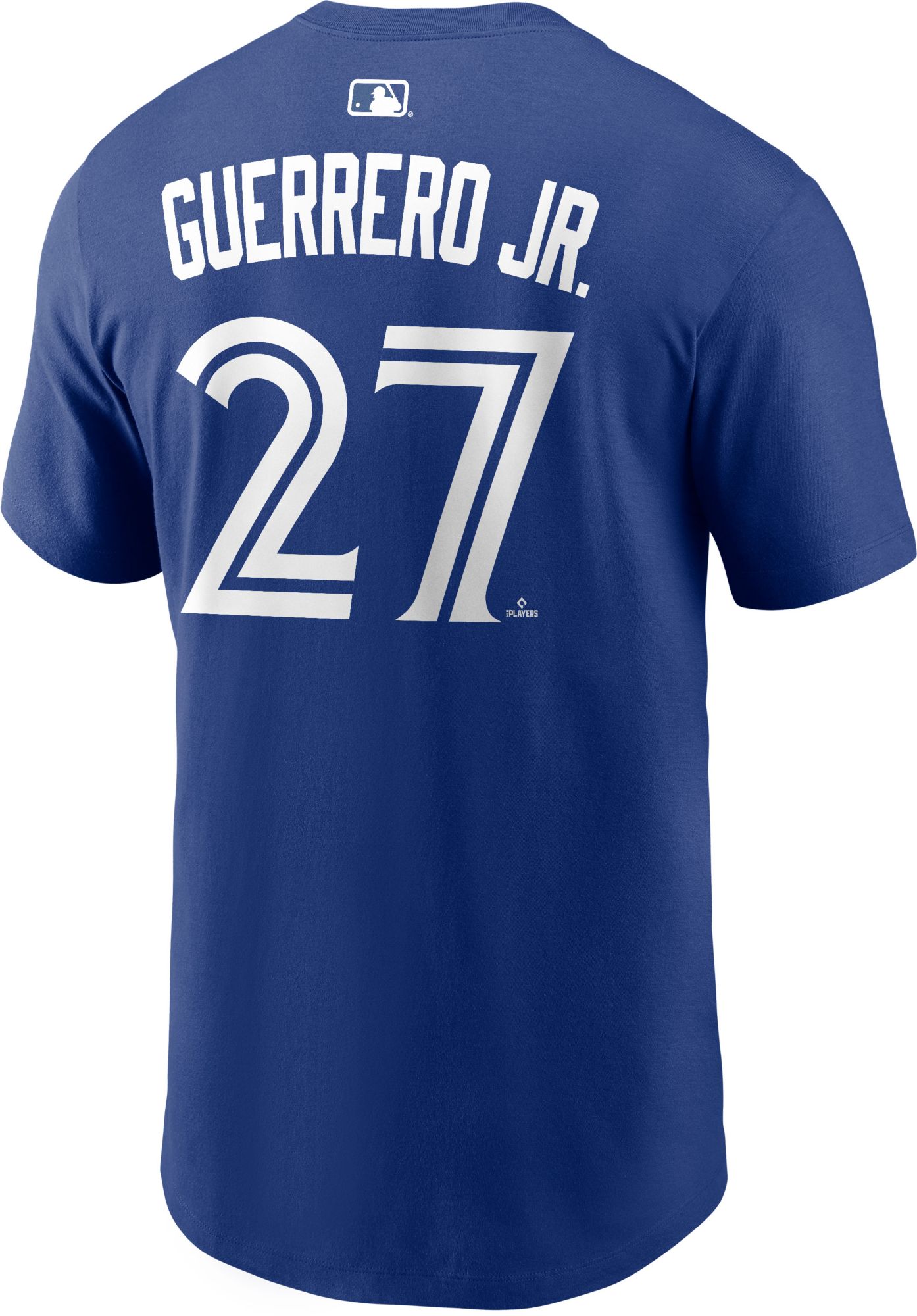 Nike Men's Toronto Blue Jays Blue Vladimir Guerrero Jr. #27 Home T-Shirt product image
