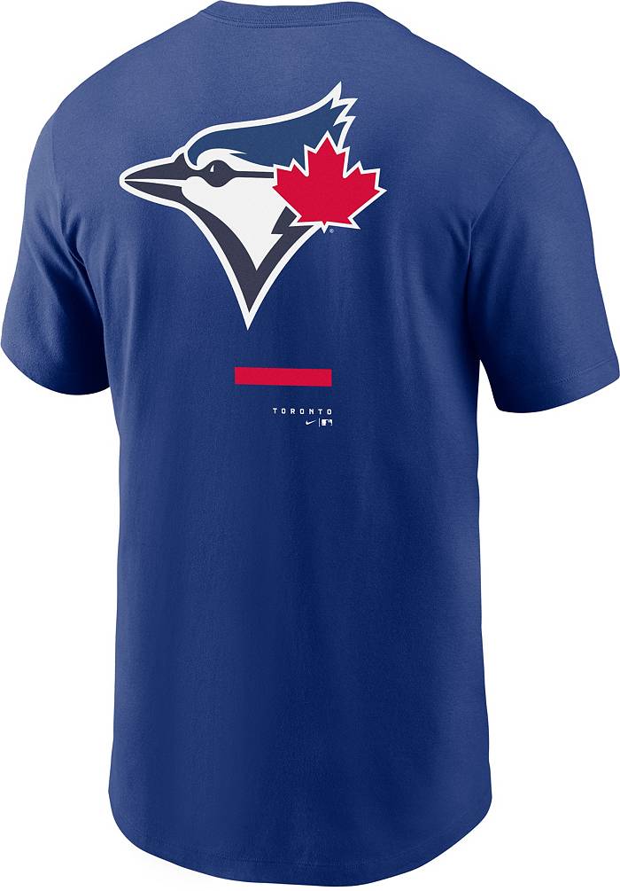 Nike Men's Toronto Blue Jays Blue Over Shoulder T-Shirt