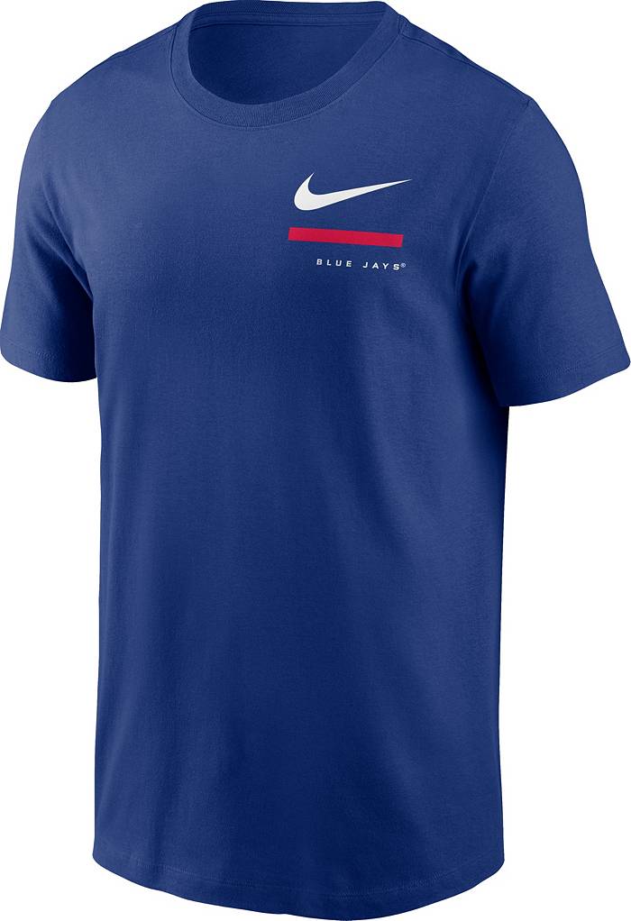 Nike Men's Toronto Blue Jays Blue Over Shoulder T-Shirt