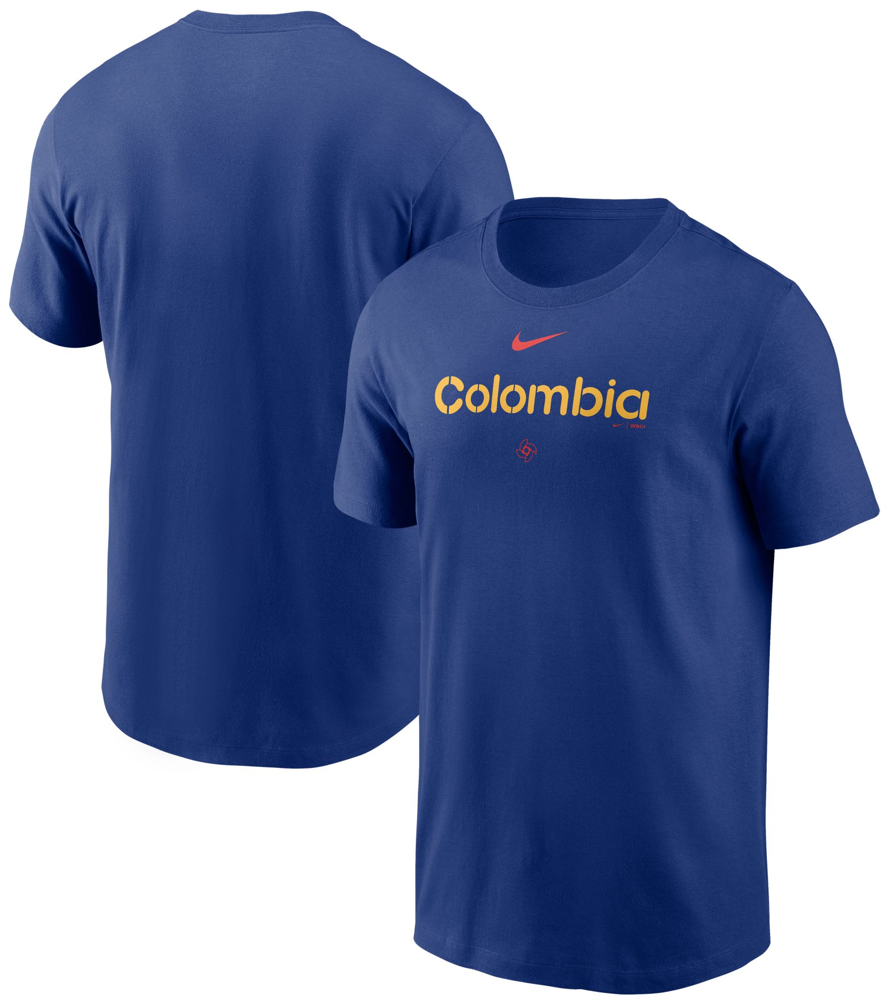 Nike Men's World Baseball Classic 2026 Colombia Wordmark T-Shirt product image