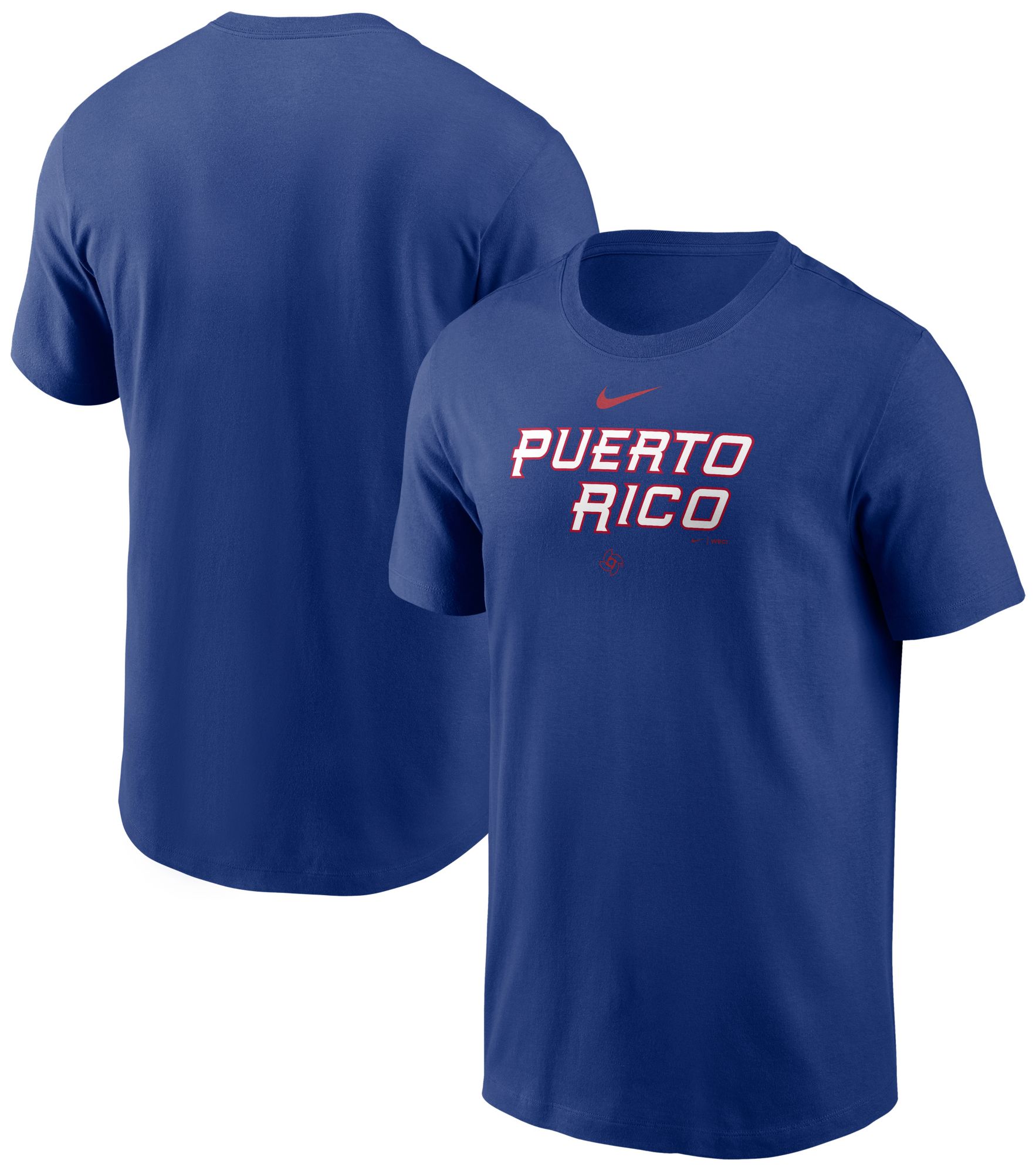 Nike Men's World Baseball Classic 2026 Puerto Rico Wordmark T-Shirt product image