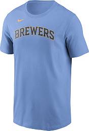 Milwaukee Brewers Nike City Connect Double Hit T-Shirt