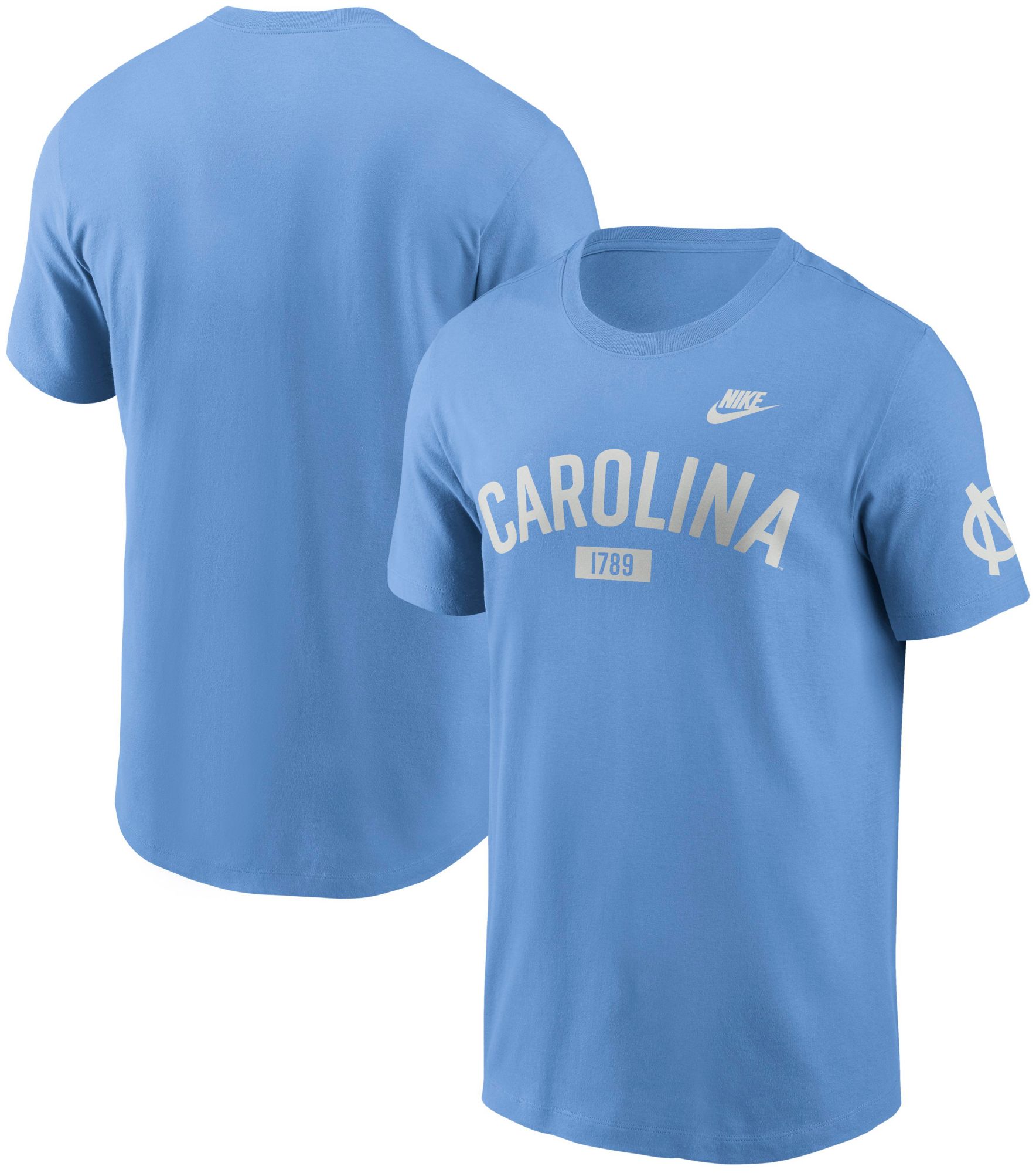 Nike Men's North Carolina Tar Heels Valor Blue Legacy Cotton T-Shirt product image