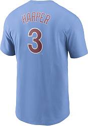 Nike Men's Philadelphia Phillies Bryce Harper #3 Blue T-Shirt product image
