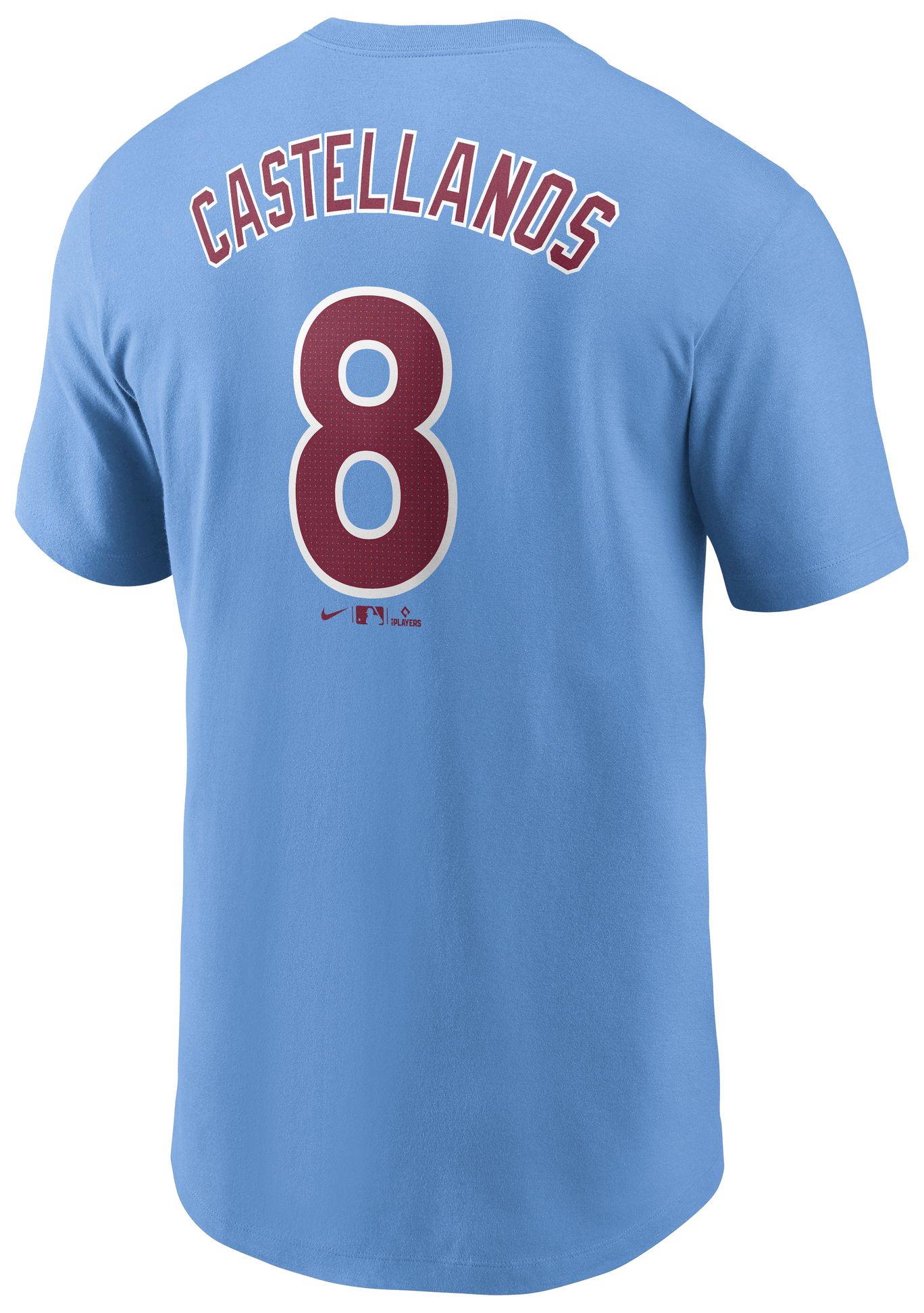 Nike Adult Philadelphia Phillies Nick Castellanos #8 Blue T-Shirt product image