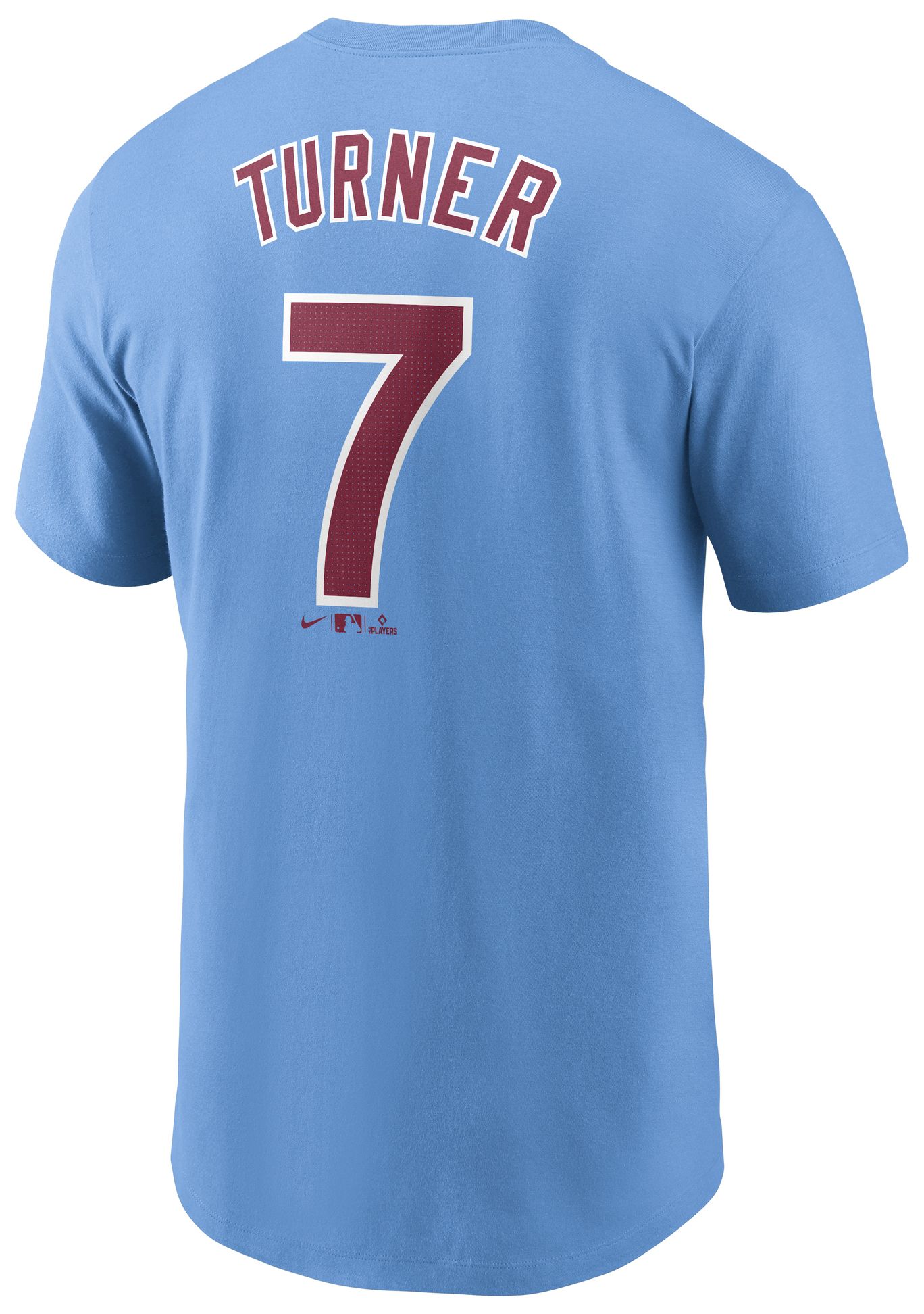 Nike Adult Philadelphia Phillies Trea Turner #7 Blue T-Shirt product image