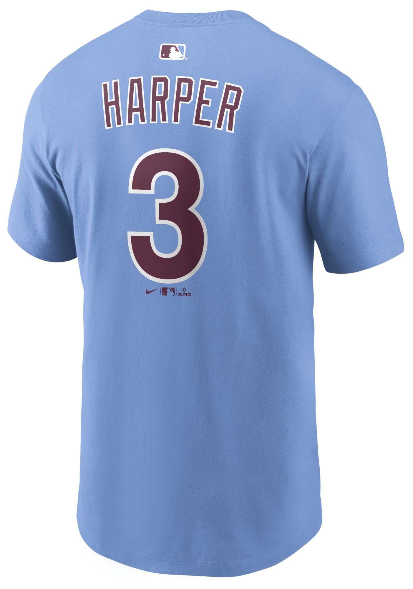Nike Men's Philadelphia Phillies Bryce Harper #3 Blue Alternate T-Shirt product image