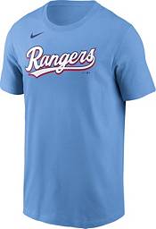Texas rangers light blue shirt 