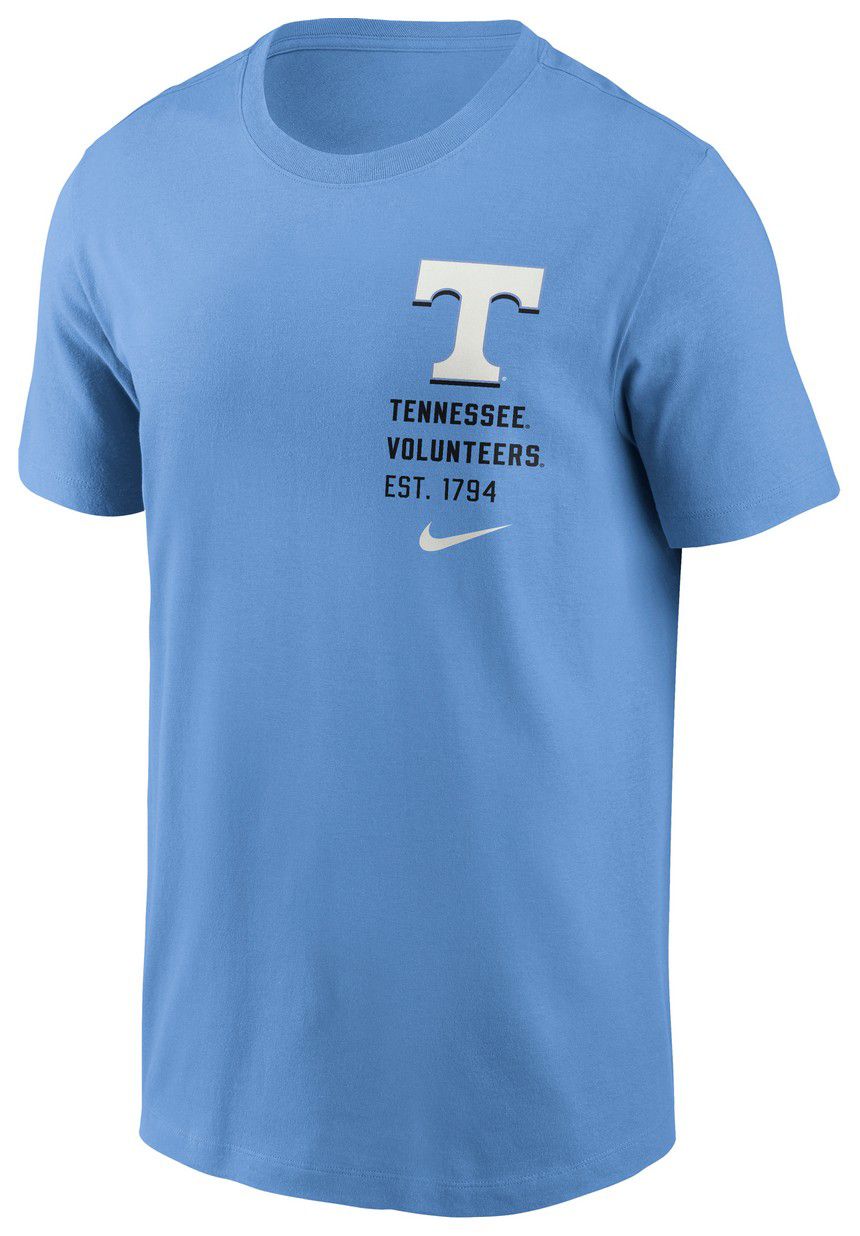 Nike Men's Tennessee Volunteers Valor Blue Record Back Hit T-Shirt product image