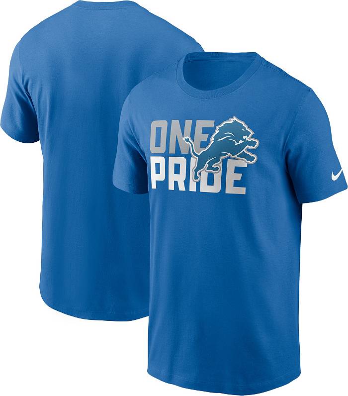 Nike Men's Detroit Lions Local Blue T-Shirt