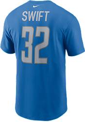 Nike Men's Detroit Lions D'Andre Swift #32 Blue T-Shirt product image