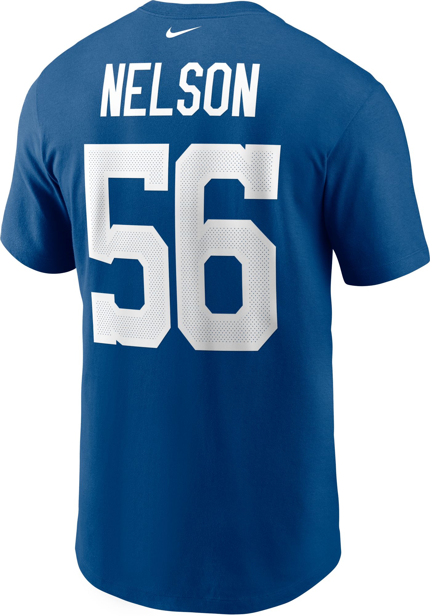 Nike Men's Indianapolis Colts Quenton Nelson #56 Gym Blue T-Shirt product image